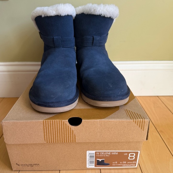 Koolaburra by UGG - Darlene Mini Navy Boots - Picture 5 of 6